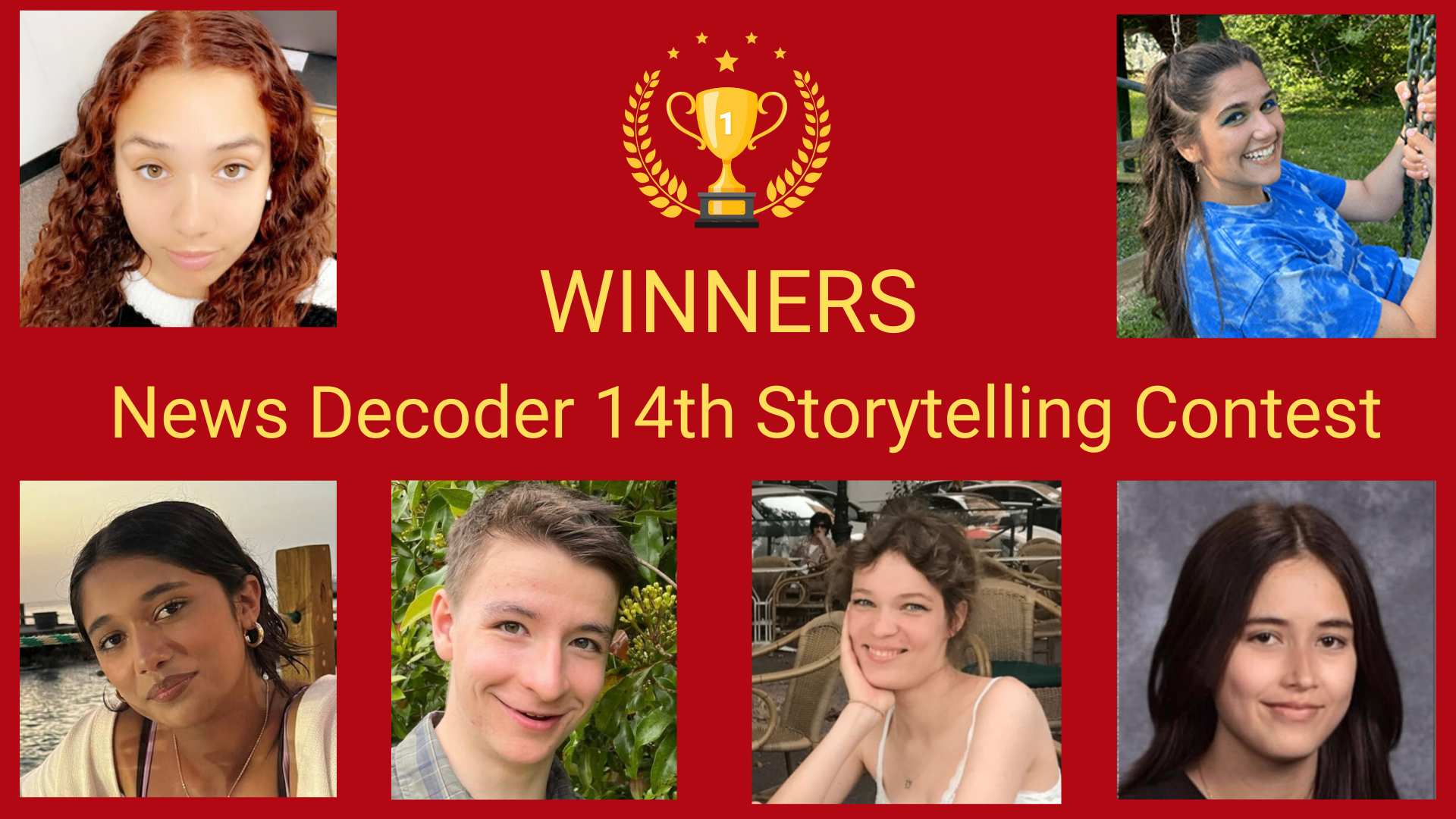 News Decoder storytelling contest winners