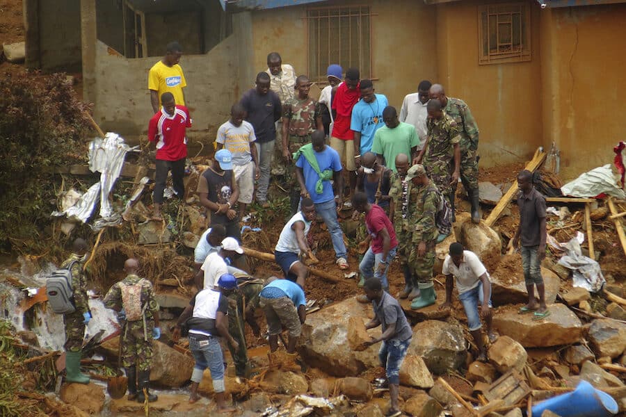 Deforestation in Sierra Leone: Hills slide and people die