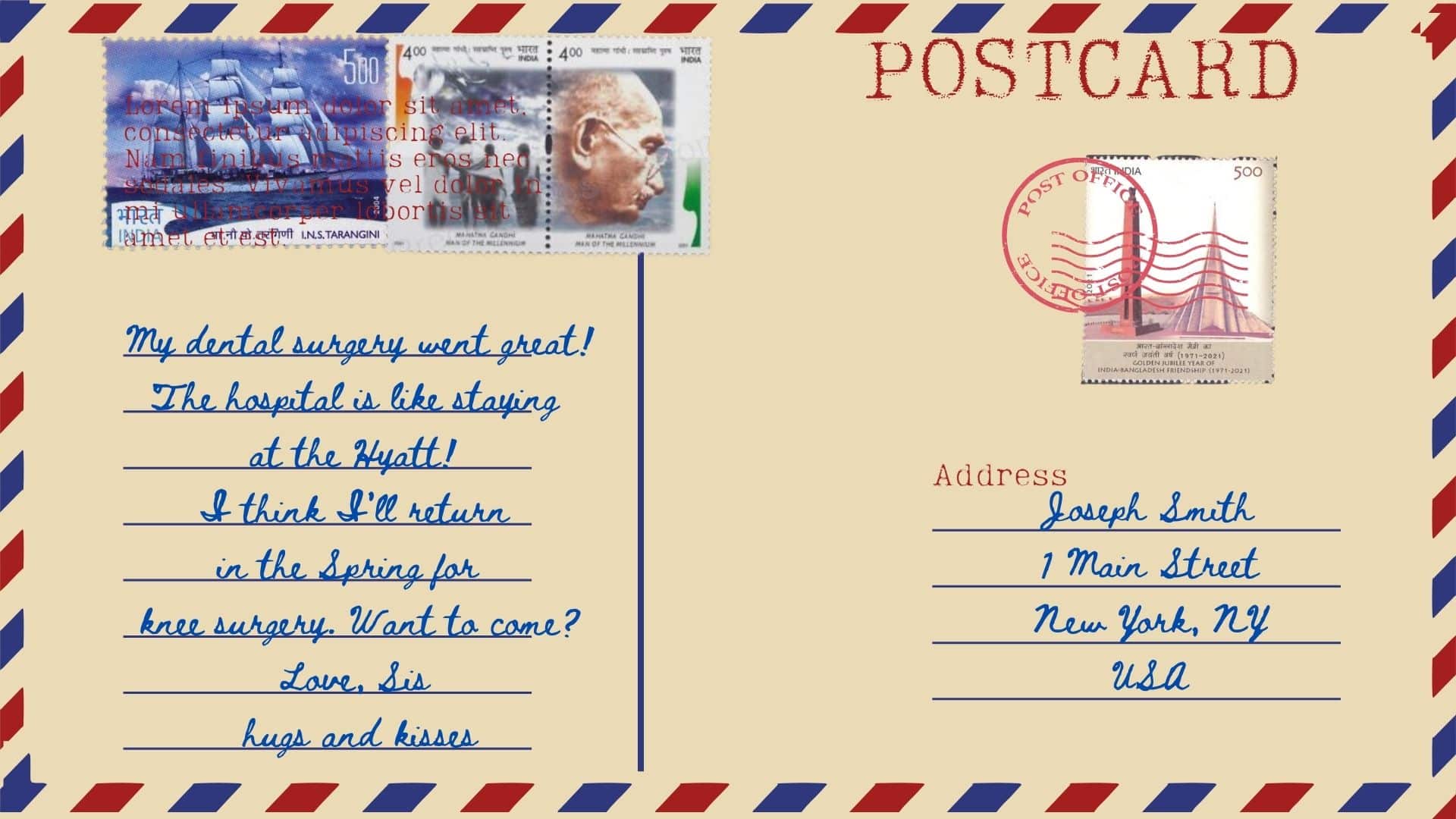 Postcard from a medical tourist to India