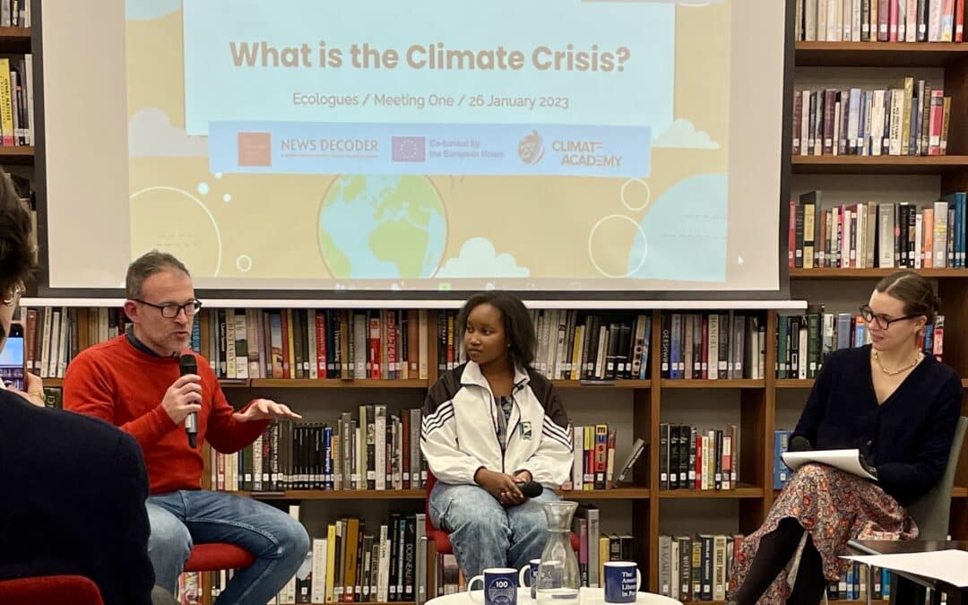 First Ecologues webinar asks, “what is the climate crisis?”