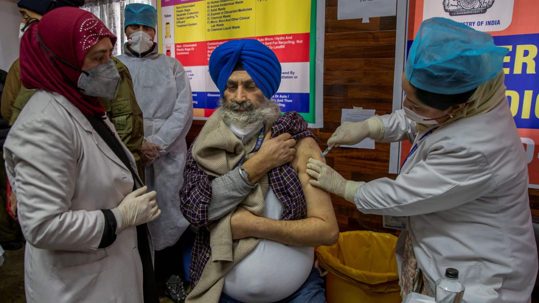 India,COVID-19,vaccination program