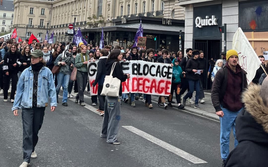 Protesting becomes the new lingua franca in France