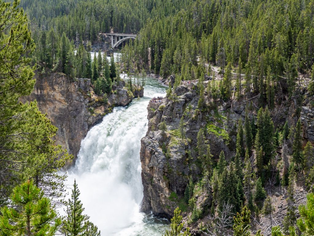 Thunder Hole in Yellowstone National Park