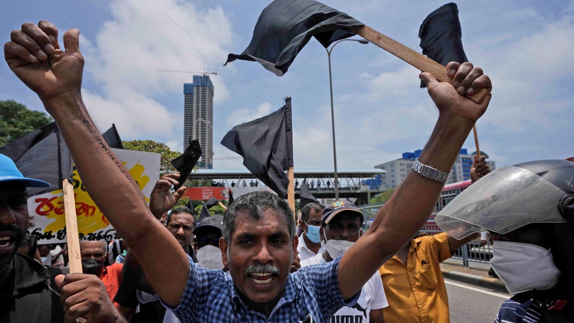 Youth inspired protests rock strategically located Sri Lanka