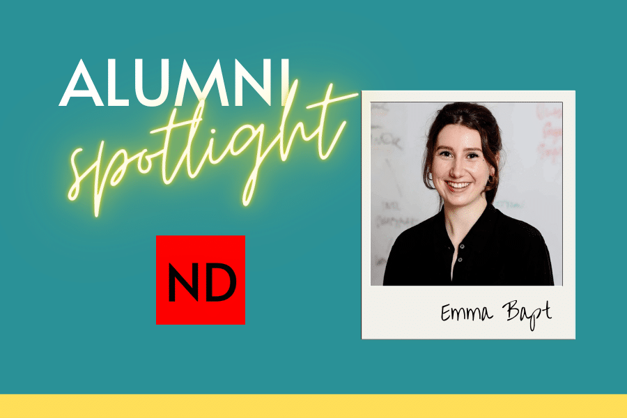 Alumni in the Spotlight: Emma Bapt