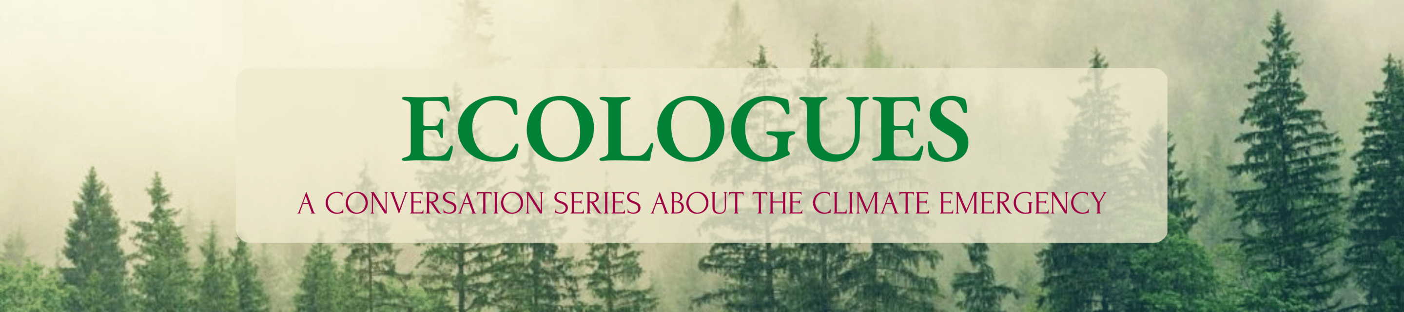 Ecologues Educational Resources banners