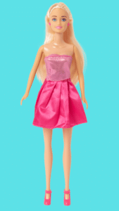 A Barbie doll.